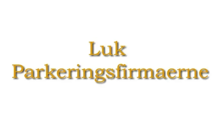 Parkeringsfirmaernes forklædte lobbyisme